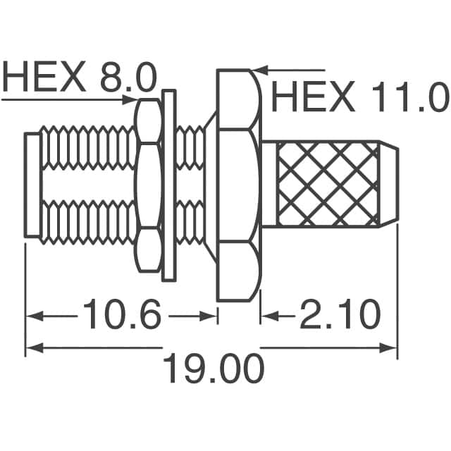 CONREVSMA014-R58 Linx Technologies Inc.  Conjuntos de conectores coaxiales (RF)